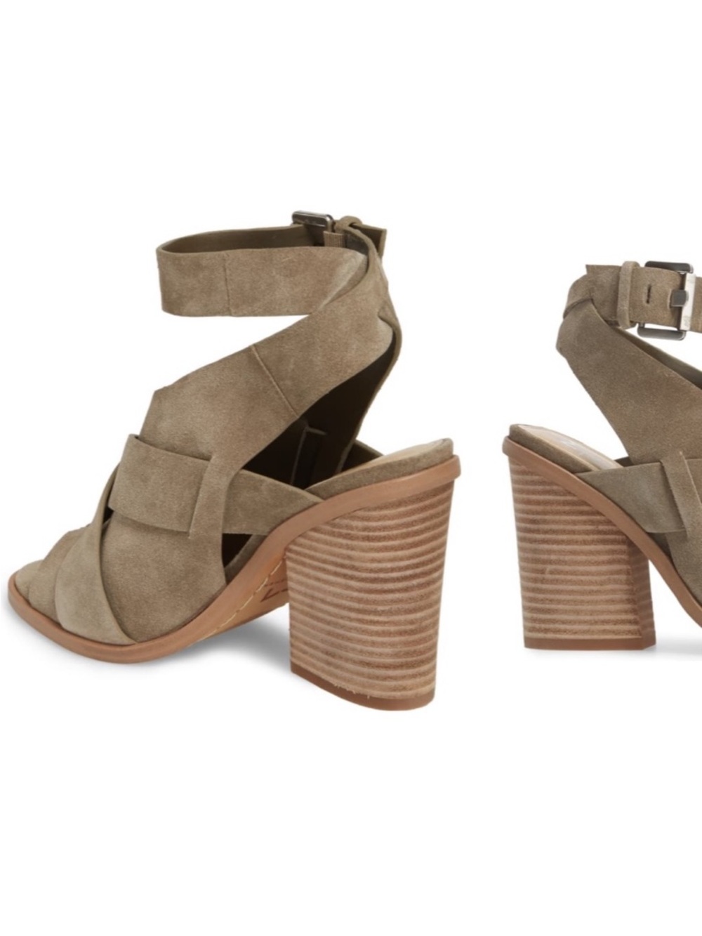 Marc Fisher Valen crisscross, suede sandals 💝 brand new💝  7.5